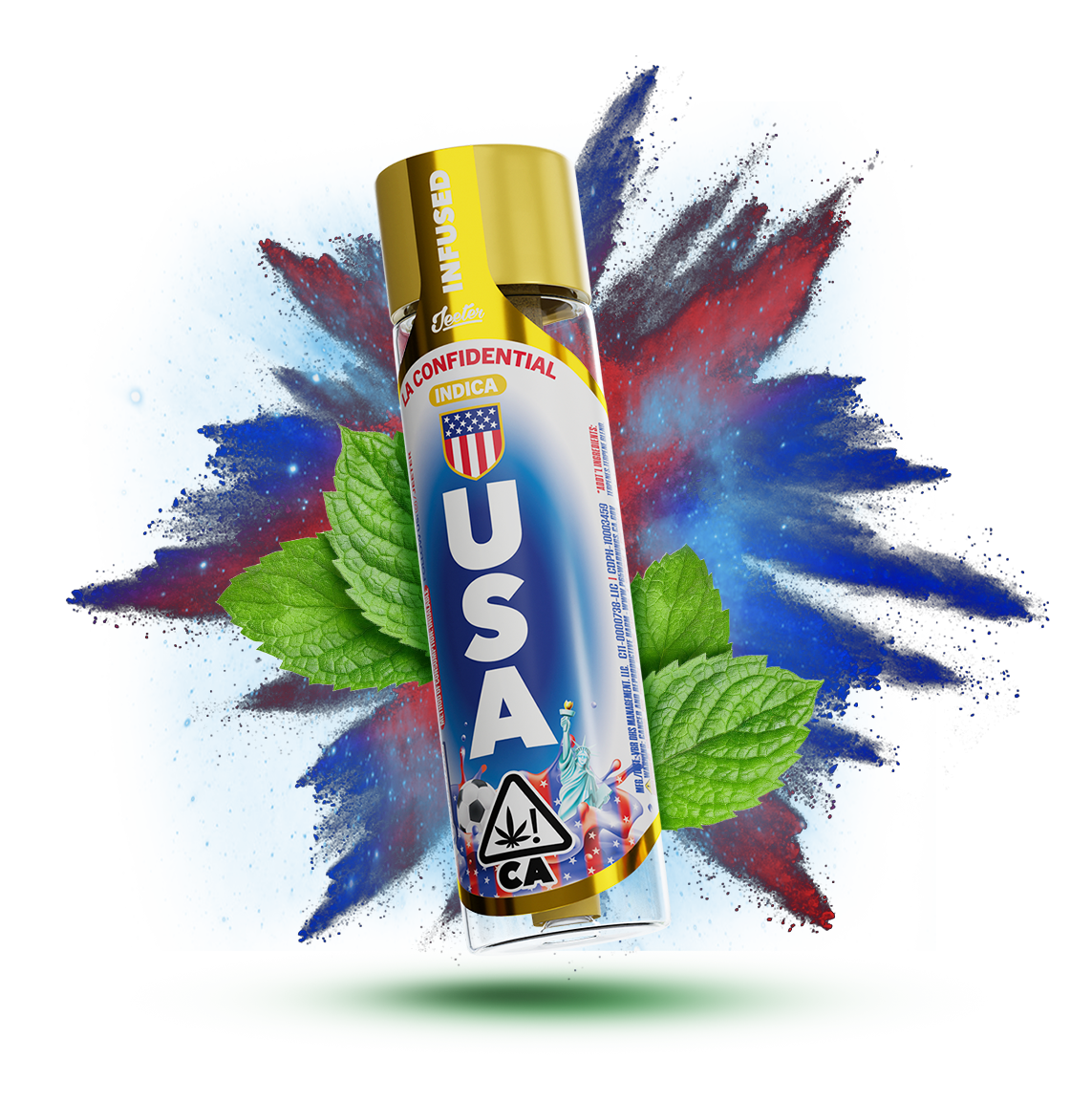 Jeeter Pré-Roll WC 26 - EUA (LA Confidential) | Indica