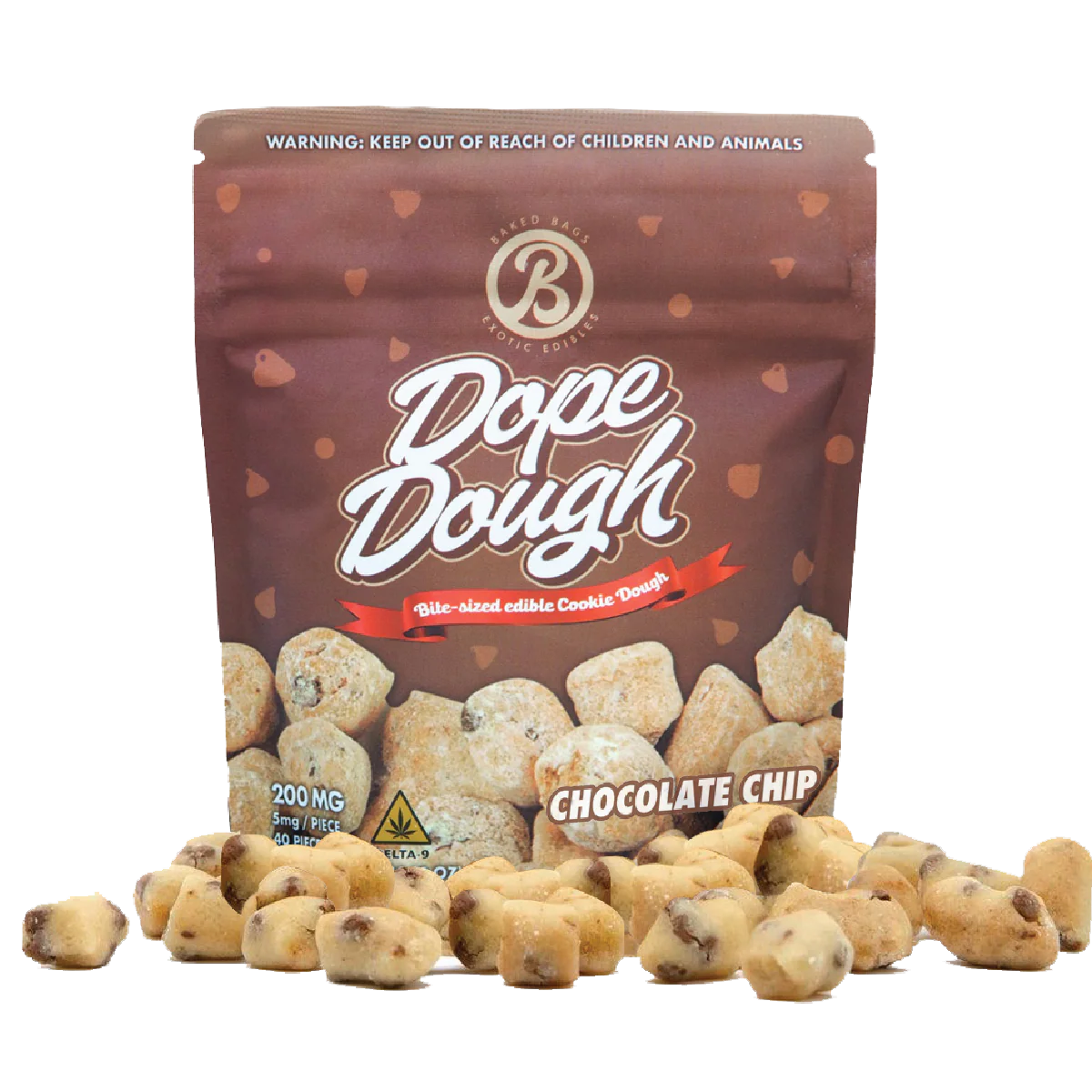 Biscoitos de THC - Chocolate Chip - 200mg