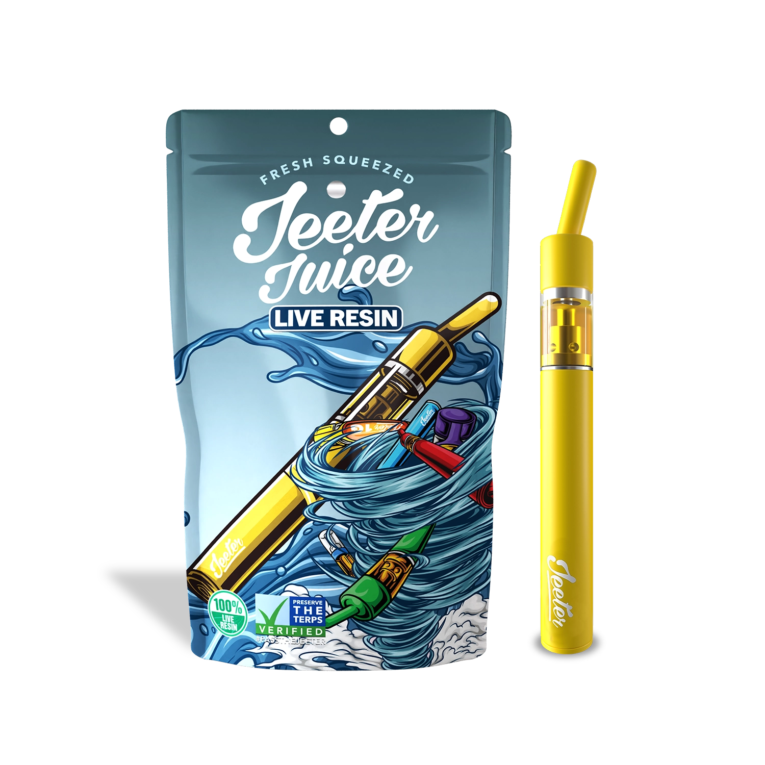 Caneta THC Jeeter Juice Hurricane | Sativa | 92,3%