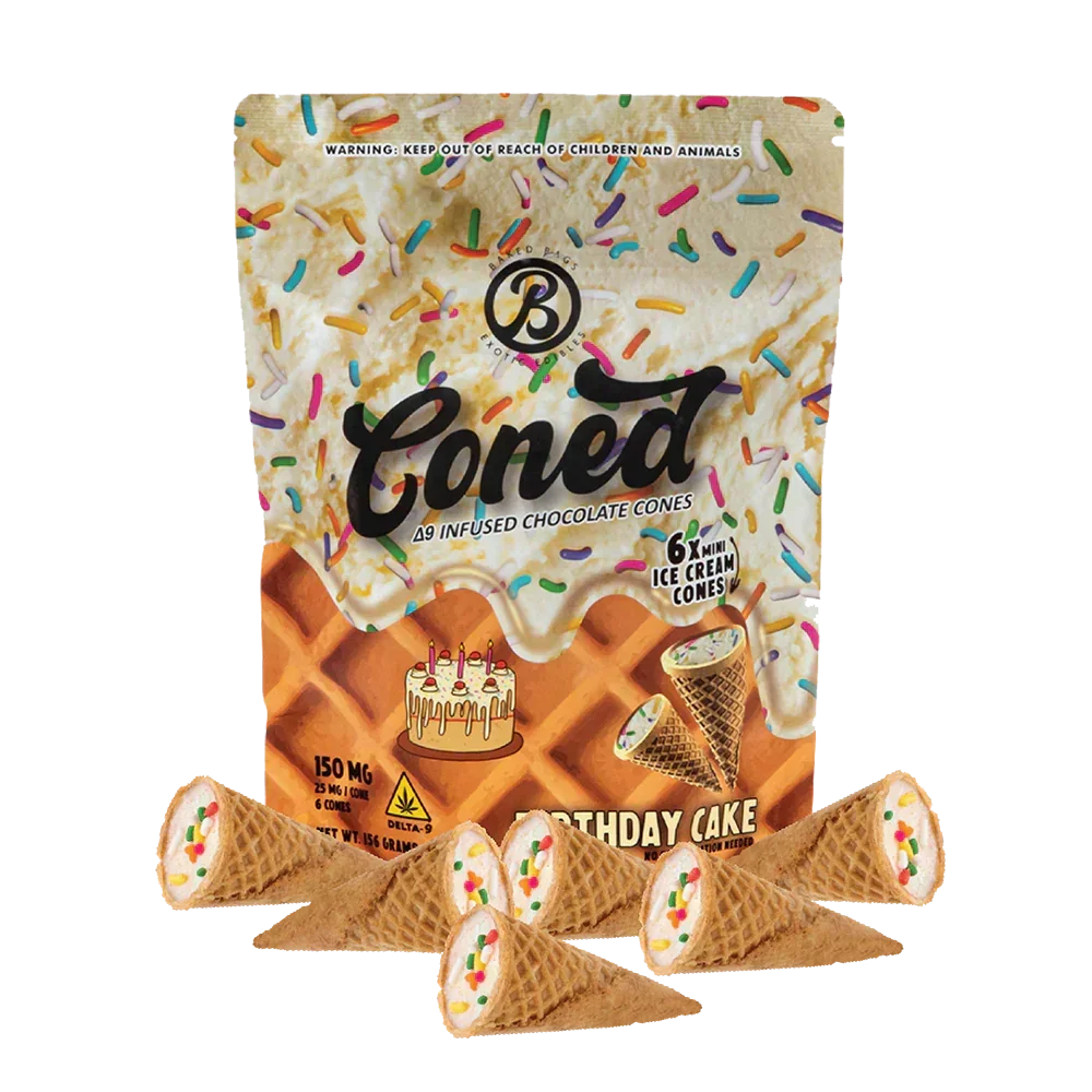 Coned THC - Birthday Cake