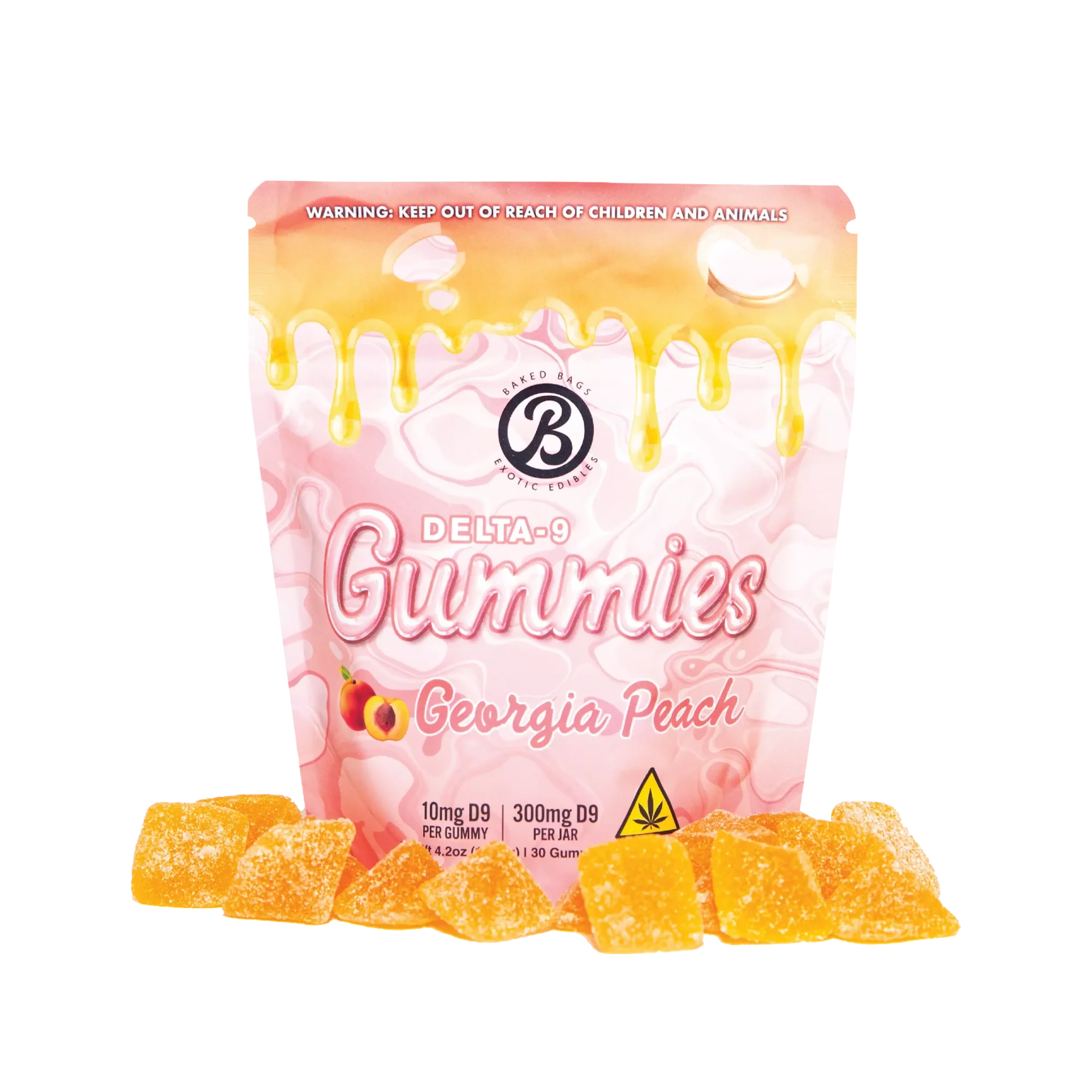 Gomas THC - Georgia Peach - 300mg