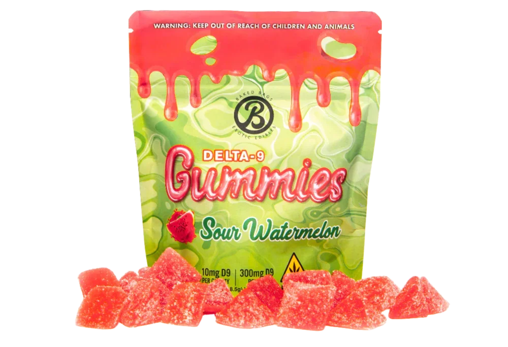Gomas THC - Sour Watermelon - 300mg