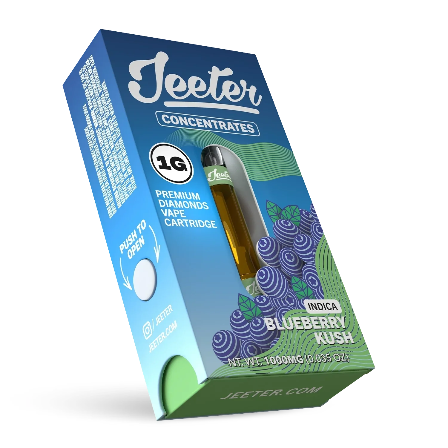 Refil THC Bubba G | 1000mg | Concentrado