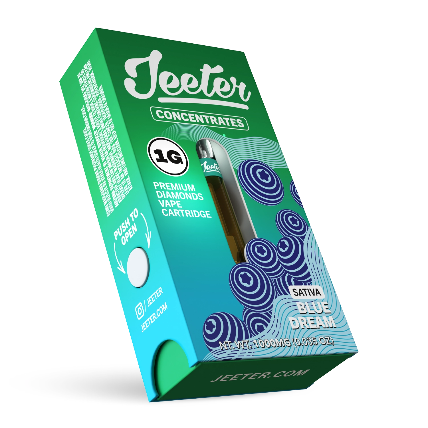 Refil THC Blue Dream | 1000mg | Concentrado